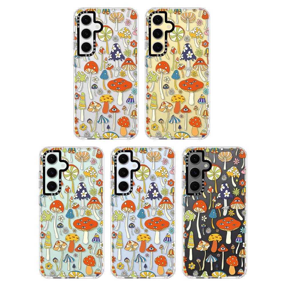 Foto 4 pulgar | Funda De Teléfono Mosnovo Para Samsung Galaxy S24 Fe Mushroom Art - Venta Internacional.