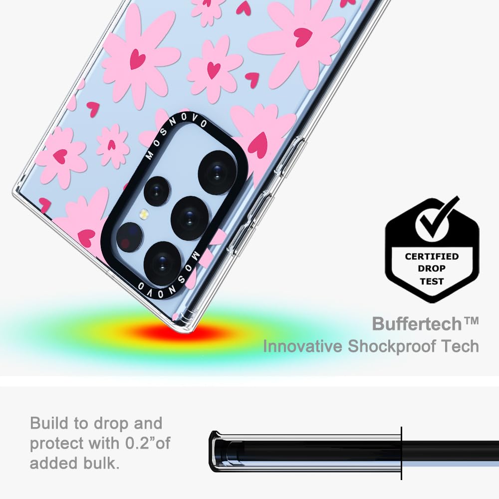 Foto 5 | Funda De Teléfono Mosnovo Para Samsung Galaxy S22 Ultra Love In Bloom - Venta Internacional.