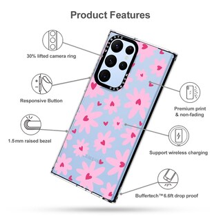 Foto 6 | Funda De Teléfono Mosnovo Para Samsung Galaxy S22 Ultra Love In Bloom - Venta Internacional.