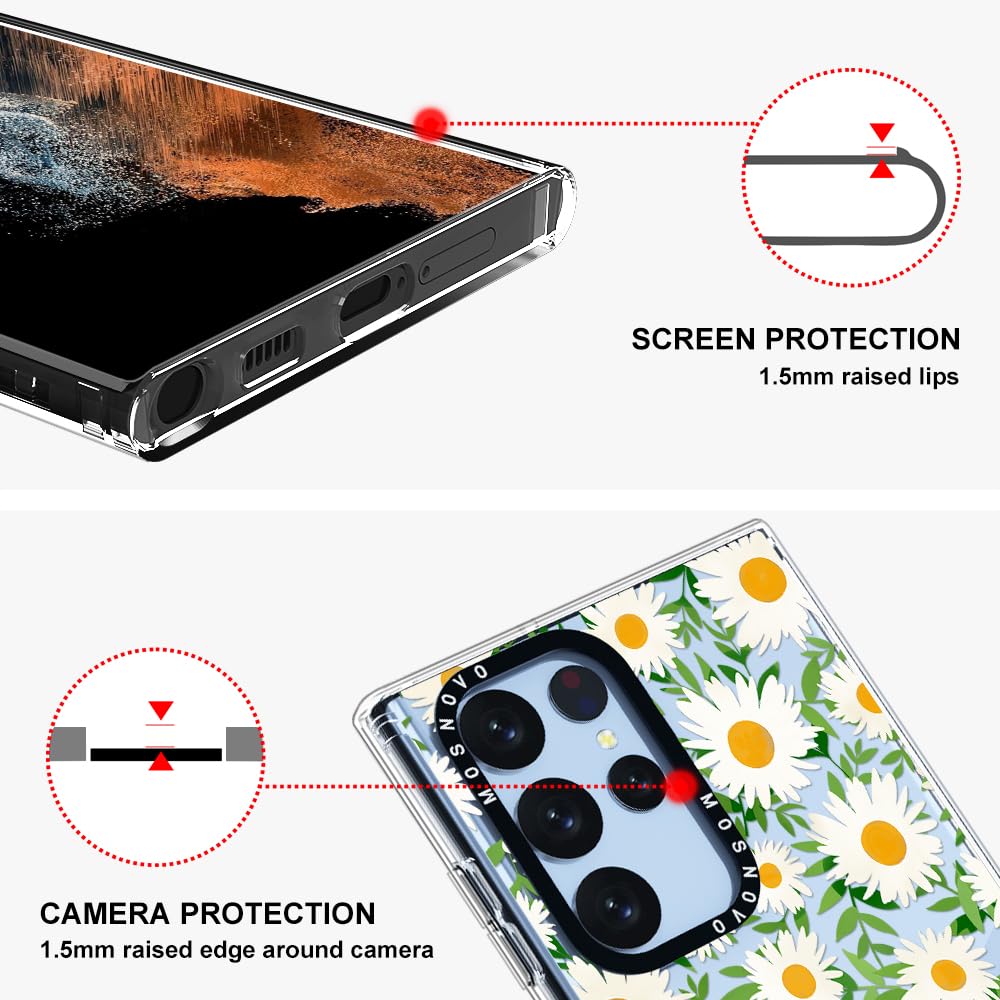 Foto 5 pulgar | Funda De Teléfono Mosnovo Para Samsung Galaxy S22 Ultra Clear Tpu - Venta Internacional.