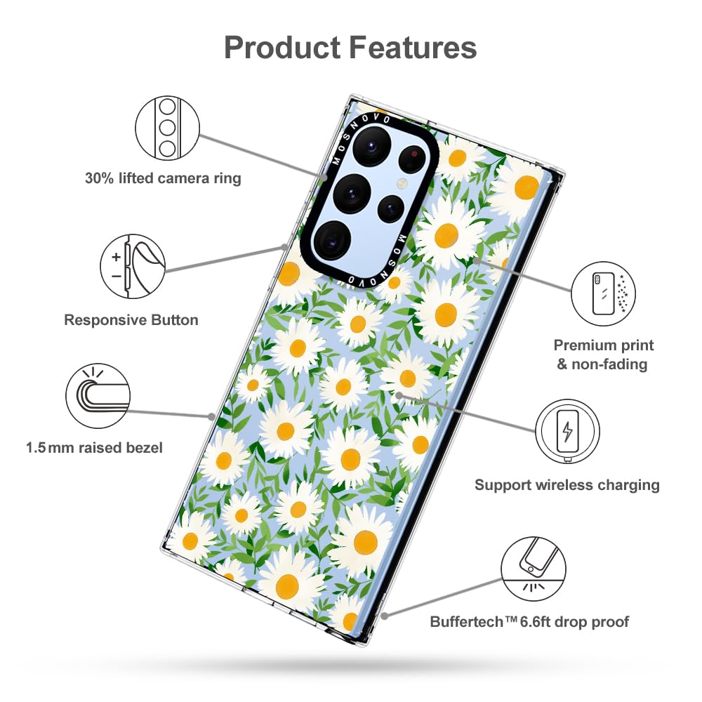 Foto 6 | Funda De Teléfono Mosnovo Para Samsung Galaxy S22 Ultra Clear Tpu - Venta Internacional.