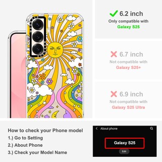 Foto 2 | Funda De Teléfono Mosnovo Para Samsung Galaxy S25 Buffertech 2m Drop - Venta Internacional.