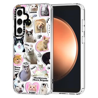 Foto 1 | Funda De Teléfono Mosnovo Para Samsung Galaxy S23 Fe Cat Brigade - Venta Internacional.