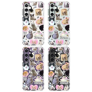 Foto 3 | Funda De Teléfono Mosnovo Para Samsung Galaxy S23 Fe Cat Brigade - Venta Internacional.