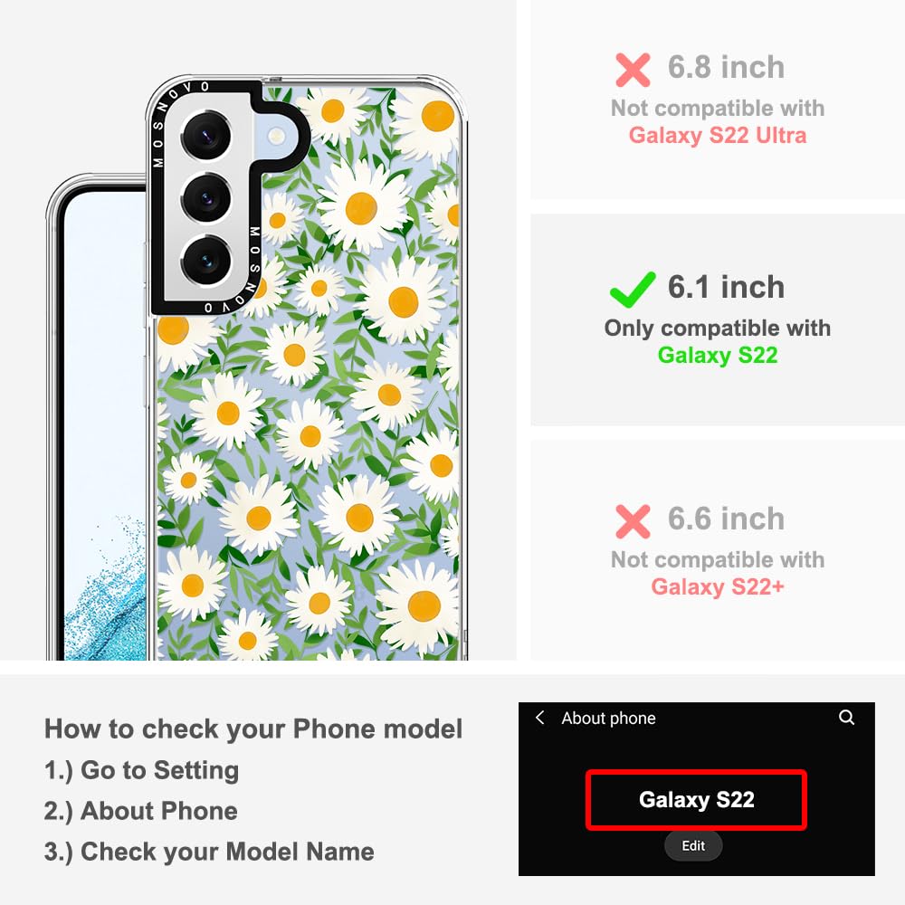 Foto 3 pulgar | Funda De Teléfono Mosnovo Para Samsung Galaxy S22 Con Protección Contra Caídas - Venta Internacional.