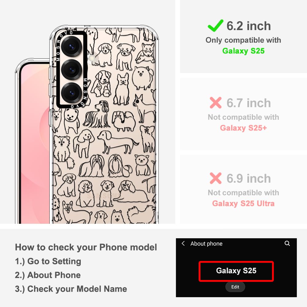 Foto 3 pulgar | Funda De Teléfono Mosnovo Para Samsung Galaxy S25 Con Protección Contra Caídas - Venta Internacional.
