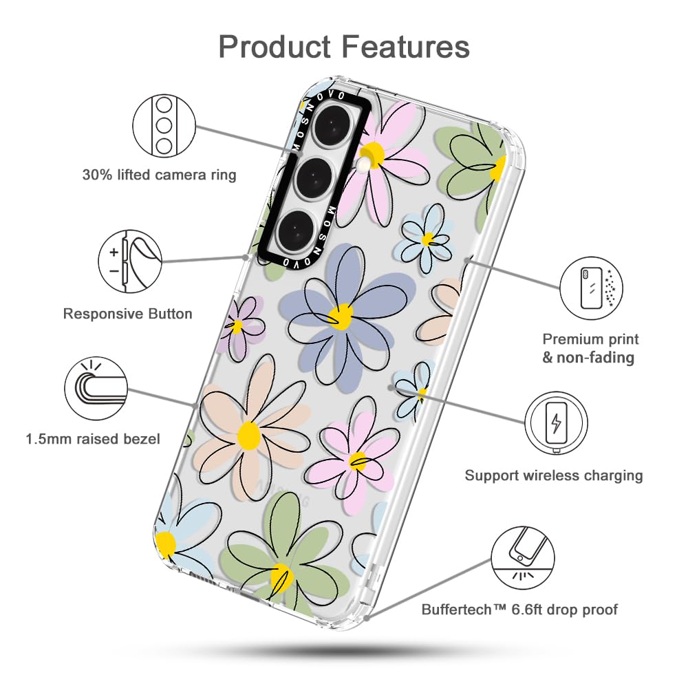 Foto 6 | Funda De Teléfono Mosnovo Para Samsung Galaxy S24 Buffertech 2m Drop - Venta Internacional.