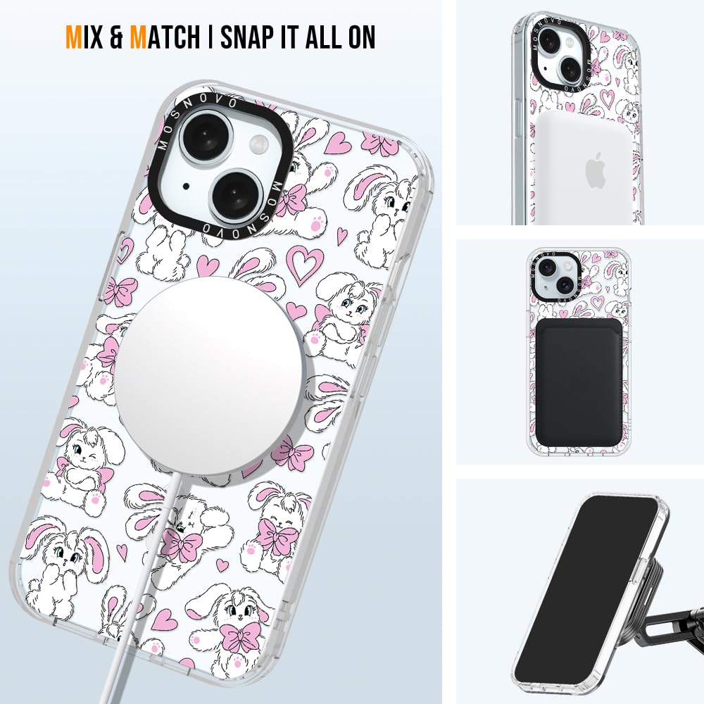 Foto 6 pulgar | Funda De Teléfono Mosnovo Para Iphone 15 Plus/iphone 14 Plus Transparente - Venta Internacional.