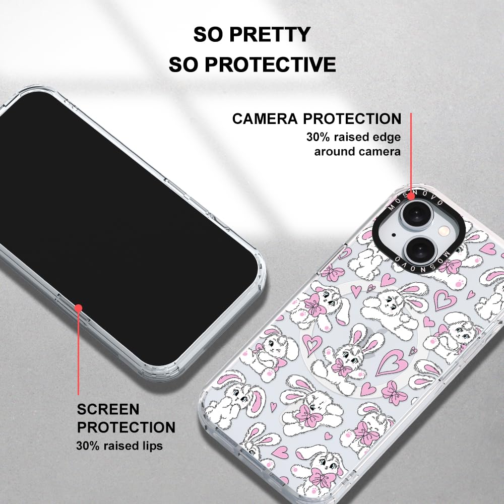Foto 7 pulgar | Funda De Teléfono Mosnovo Para Iphone 15 Plus/iphone 14 Plus Transparente - Venta Internacional.