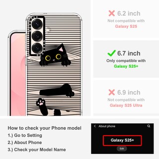 Foto 2 | Funda De Teléfono Mosnovo Para Samsung Galaxy S25 Plus Con Protección Contra Caídas - Venta Internacional.