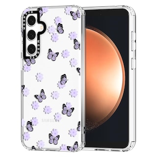 Foto 1 | Funda De Teléfono Mosnovo Para Samsung Galaxy S23 Fe Lilac Butterfly - Venta Internacional.