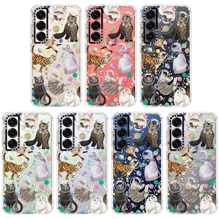 Foto 3 | Funda De Teléfono Mosnovo Para Samsung Galaxy S25 Space Cat Design - Venta Internacional.