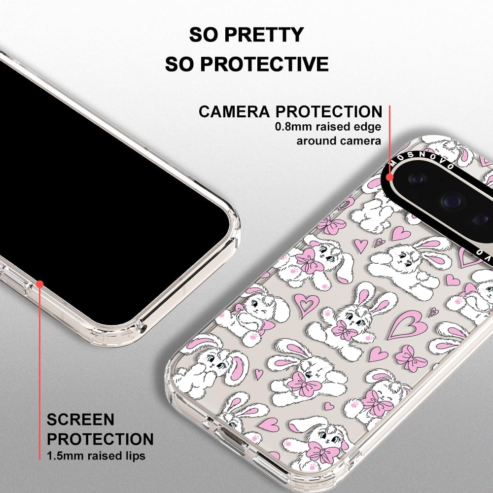 Foto 5 pulgar | Funda De Teléfono Mosnovo Para Google Pixel 9 Pro Xl Buffertech Clear - Venta Internacional.