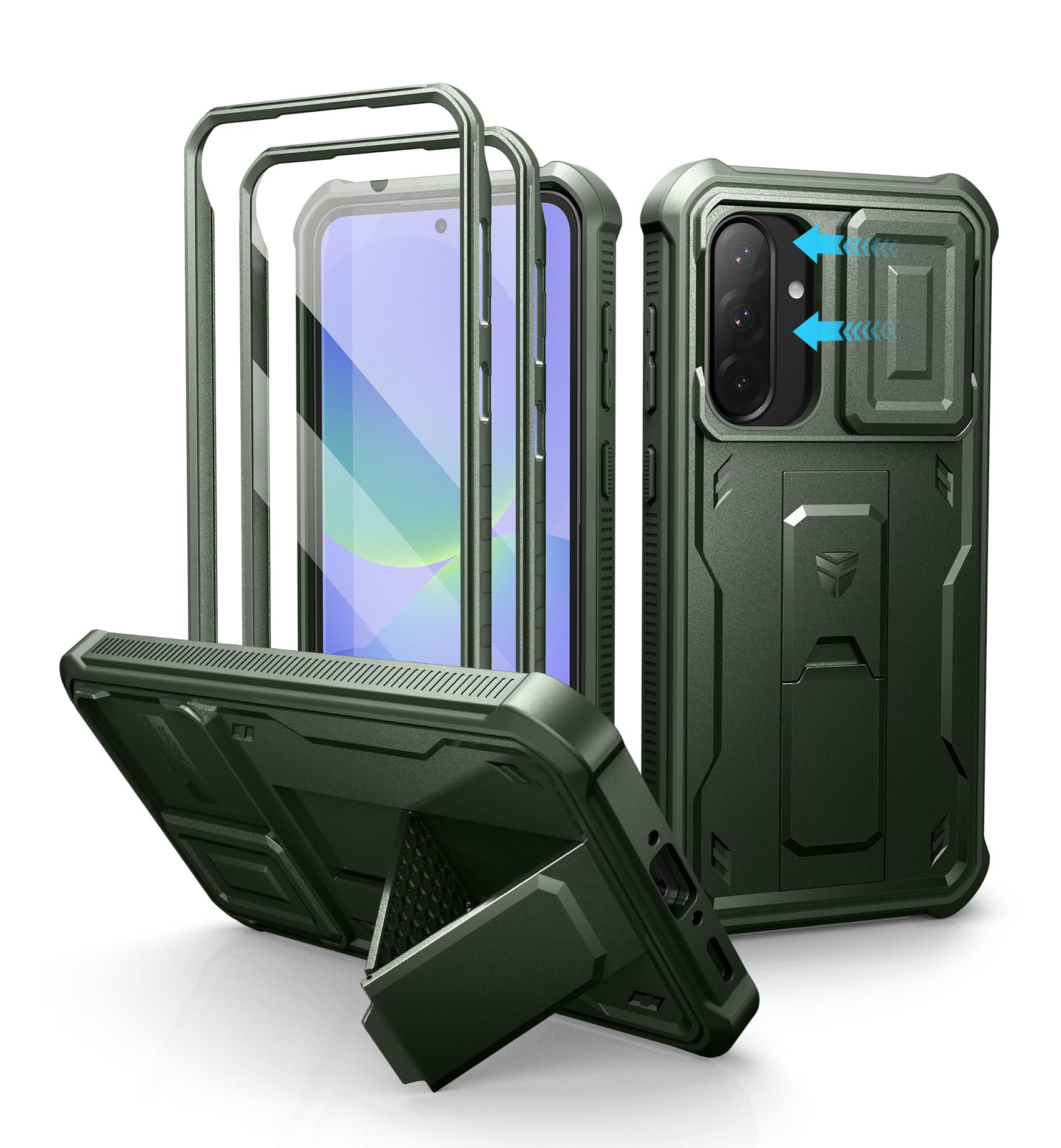 Foto 2 pulgar | Funda De Teléfono Dexnor Para Samsung Galaxy A36 5g Con Protector De Pantalla - Venta Internacional.
