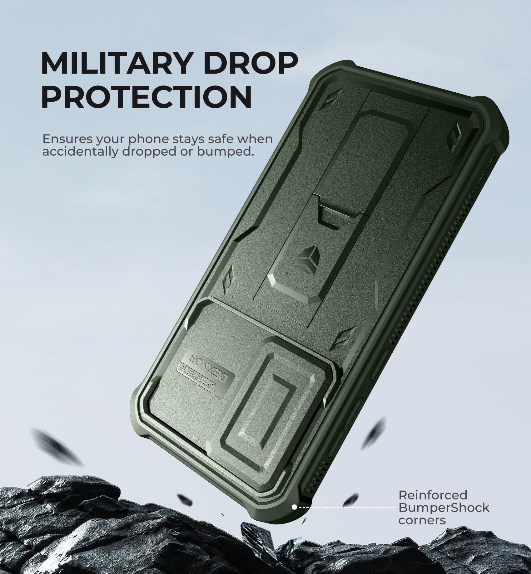 Foto 7 pulgar | Funda De Teléfono Dexnor Para Samsung Galaxy A36 5g Con Protector De Pantalla - Venta Internacional.