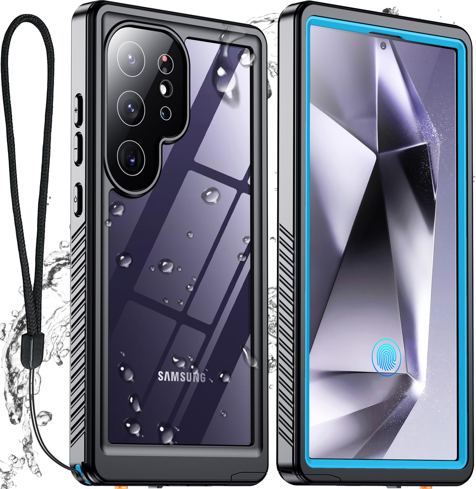 Foto 2 pulgar | Funda De Teléfono Spidercase Impermeable Para Samsung Galaxy S24 Ultra - Venta Internacional.