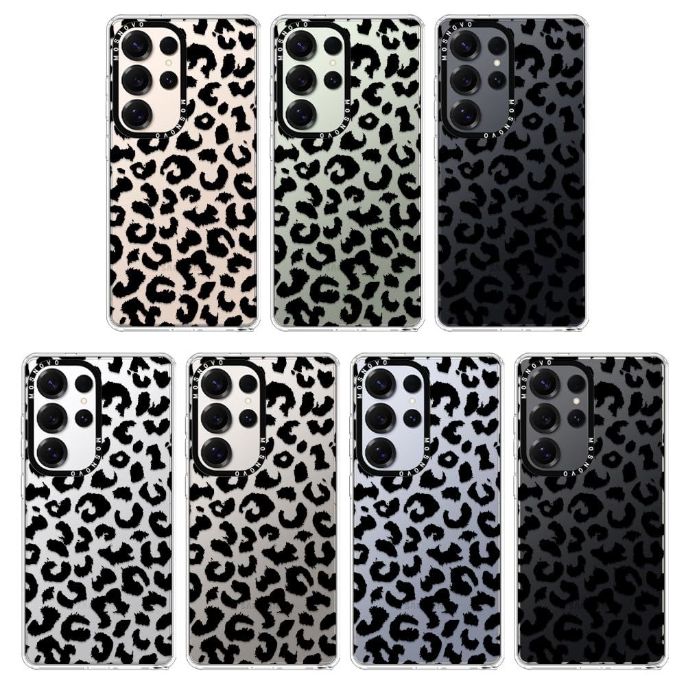 Foto 4 pulgar | Funda De Teléfono Mosnovo Para Samsung Galaxy S25 Ultra Black Leopard - Venta Internacional.