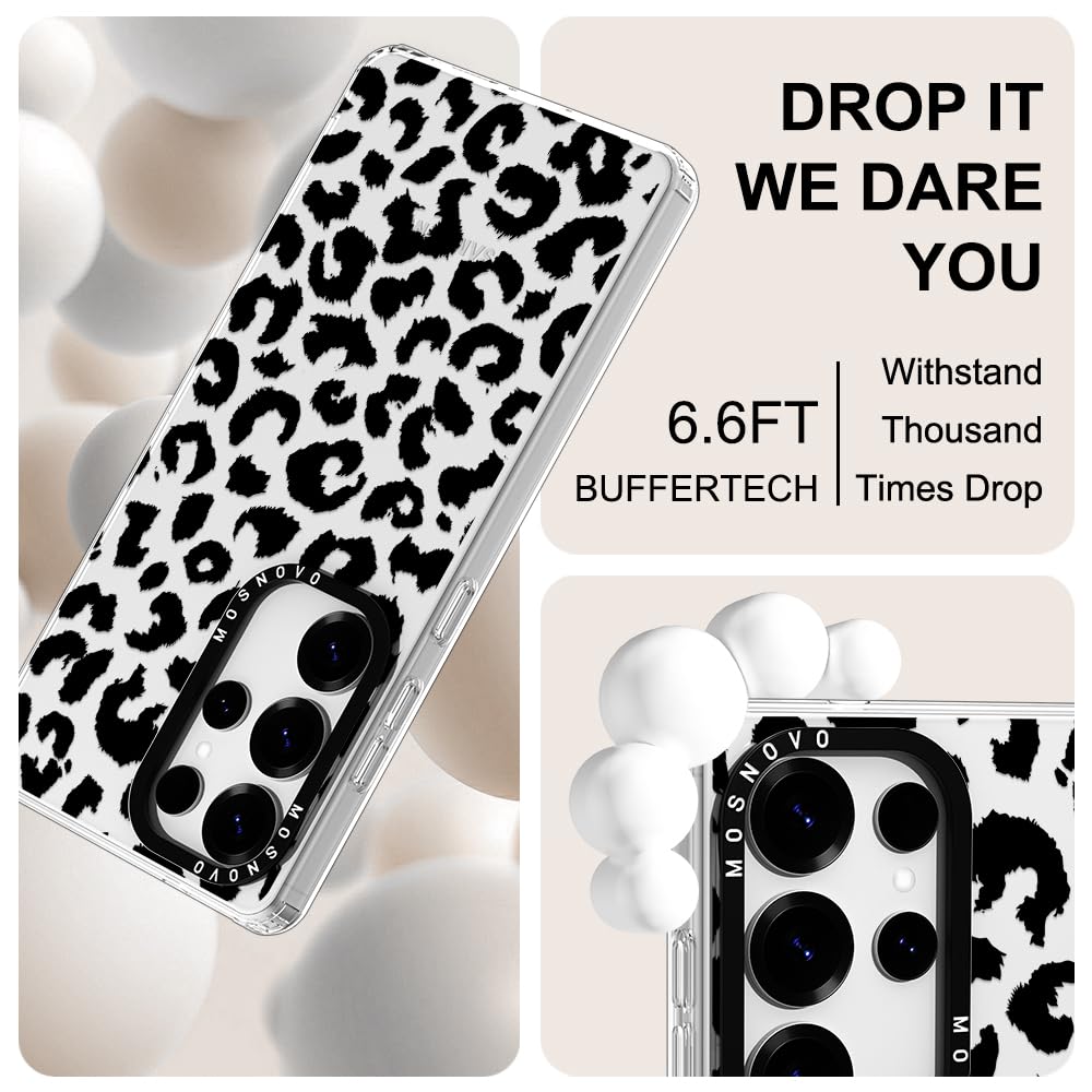Foto 6 pulgar | Funda De Teléfono Mosnovo Para Samsung Galaxy S25 Ultra Black Leopard - Venta Internacional.