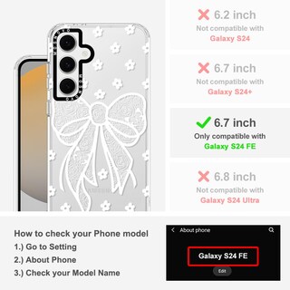 Foto 2 | Funda De Teléfono Mosnovo Para Samsung Galaxy S24 Fe Buffertech - Venta Internacional.