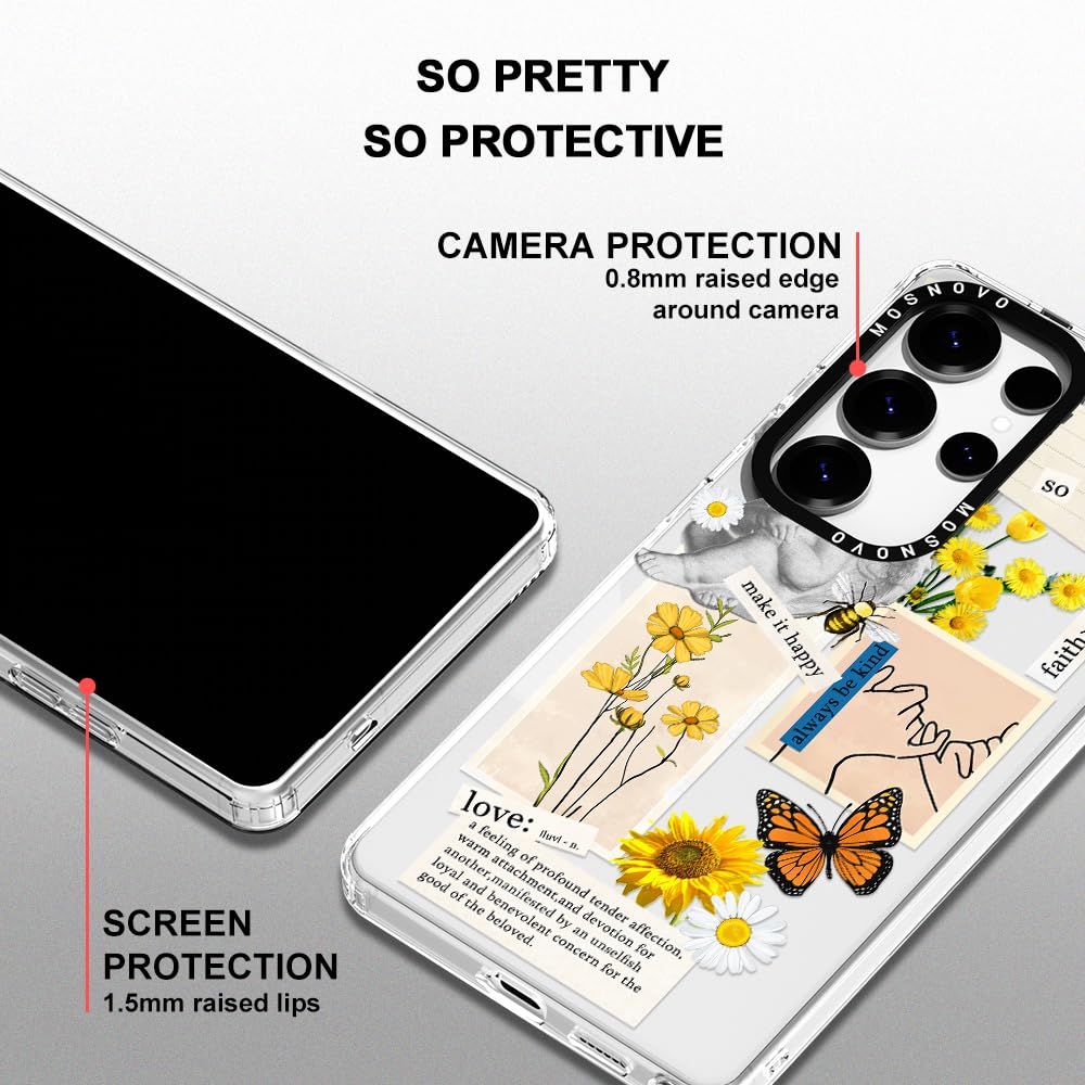 Foto 5 pulgar | Funda De Teléfono Mosnovo Para Samsung Galaxy S25 Ultra Clear Tpu - Venta Internacional.