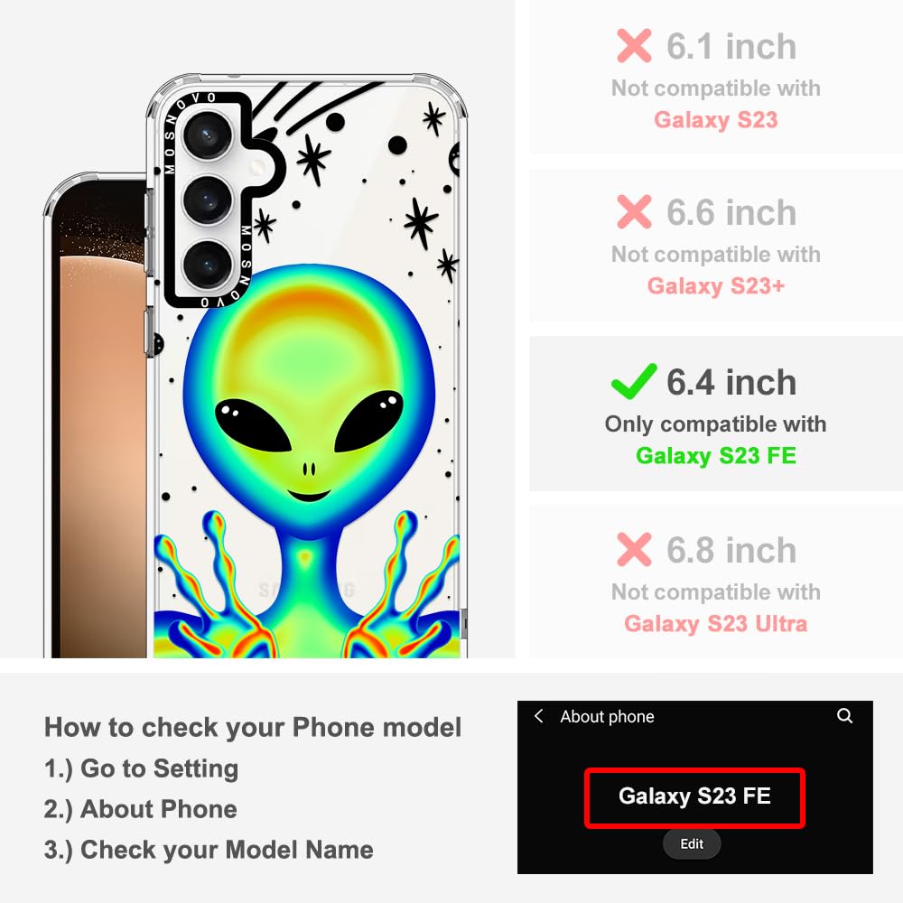Foto 3 pulgar | Funda De Teléfono Mosnovo Para Samsung Galaxy S23 Fe Buffertech - Venta Internacional.