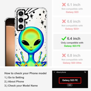 Foto 2 | Funda De Teléfono Mosnovo Para Samsung Galaxy S23 Fe Buffertech - Venta Internacional.