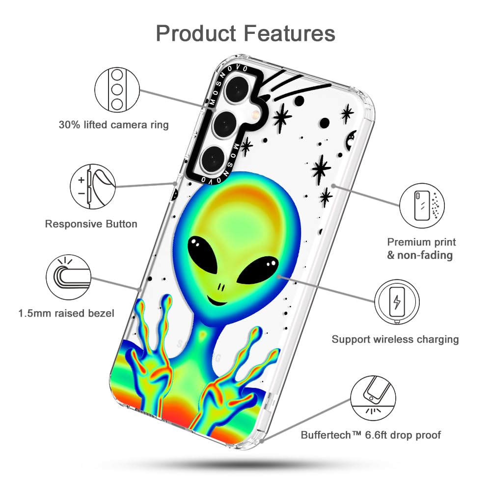 Foto 7 pulgar | Funda De Teléfono Mosnovo Para Samsung Galaxy S23 Fe Buffertech - Venta Internacional.