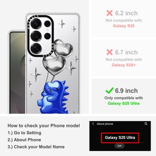 Foto 2 | Funda De Teléfono Mosnovo Para Samsung Galaxy S25 Ultra Clear Tpu - Venta Internacional.