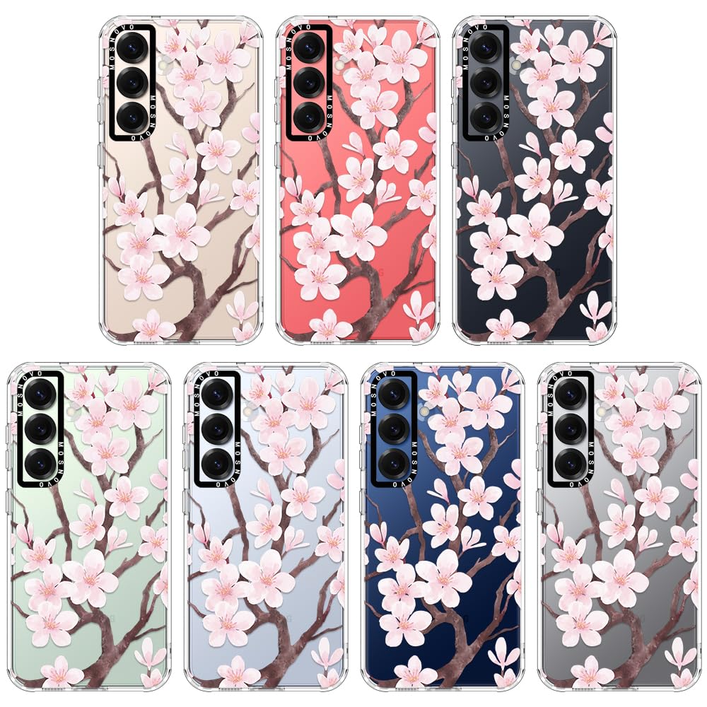 Foto 4 pulgar | Funda De Teléfono Mosnovo Para Samsung Galaxy S25 Cherry Blossom - Venta Internacional.
