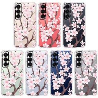 Foto 3 | Funda De Teléfono Mosnovo Para Samsung Galaxy S25 Cherry Blossom - Venta Internacional.