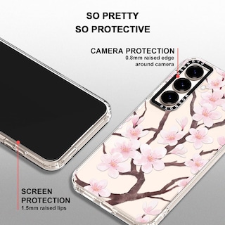 Foto 4 | Funda De Teléfono Mosnovo Para Samsung Galaxy S25 Cherry Blossom - Venta Internacional.