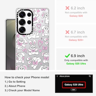 Foto 2 | Funda De Teléfono Mosnovo Para Samsung Galaxy S25 Ultra Clear Tpu - Venta Internacional.
