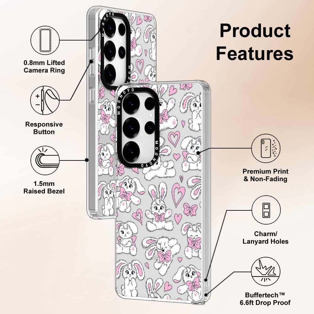 Foto 7 pulgar | Funda De Teléfono Mosnovo Para Samsung Galaxy S25 Ultra Clear Tpu - Venta Internacional.