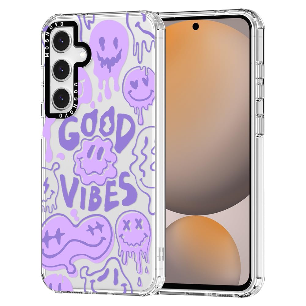 Funda De Teléfono Mosnovo Para Samsung Galaxy S24 Fe Good Vibes - Venta Internacional.