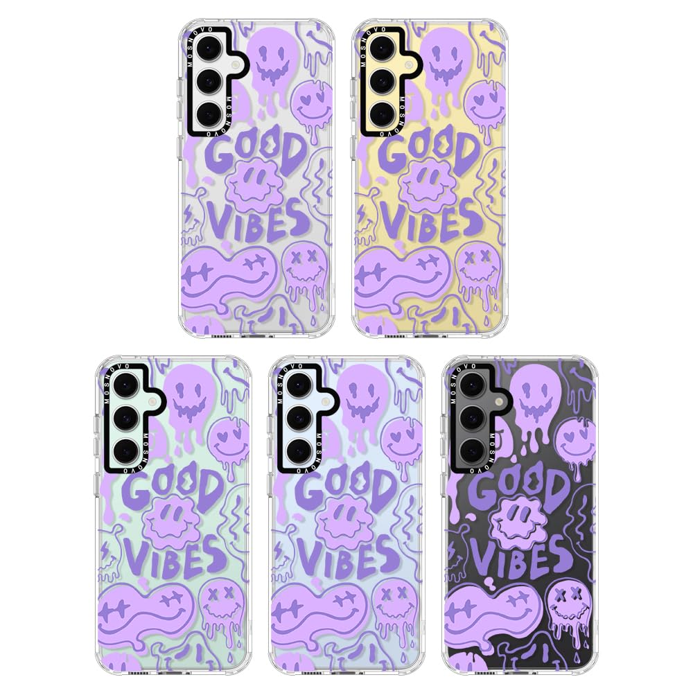 Foto 4 pulgar | Funda De Teléfono Mosnovo Para Samsung Galaxy S24 Fe Good Vibes - Venta Internacional.