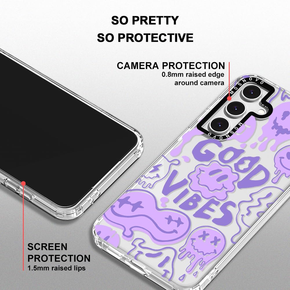 Foto 4 | Funda De Teléfono Mosnovo Para Samsung Galaxy S24 Fe Good Vibes - Venta Internacional.