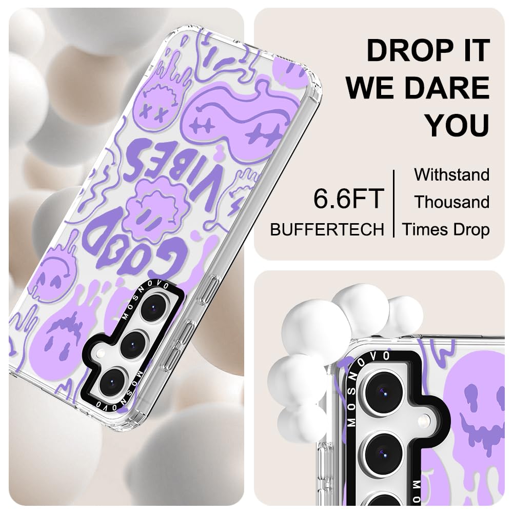 Foto 6 pulgar | Funda De Teléfono Mosnovo Para Samsung Galaxy S24 Fe Good Vibes - Venta Internacional.