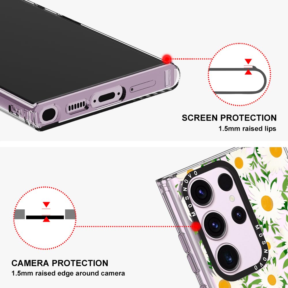 Foto 5 pulgar | Funda De Teléfono Mosnovo Para Samsung Galaxy S23 Ultra Clear Tpu - Venta Internacional.