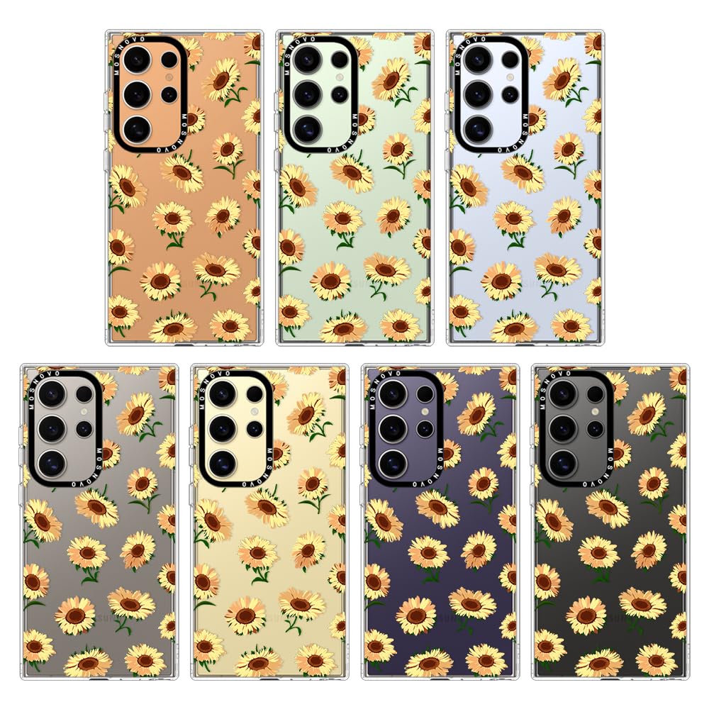 Foto 4 pulgar | Funda De Teléfono Mosnovo Para Samsung Galaxy S24 Ultra Sunflowers - Venta Internacional.
