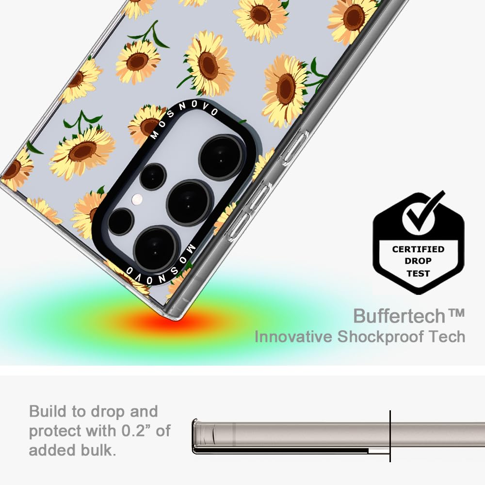Foto 6 pulgar | Funda De Teléfono Mosnovo Para Samsung Galaxy S24 Ultra Sunflowers - Venta Internacional.