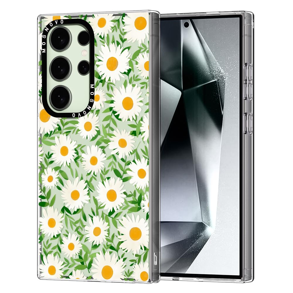 Foto 2 pulgar | Funda De Teléfono Mosnovo Para Samsung Galaxy S24 Ultra Daisies Design - Venta Internacional.