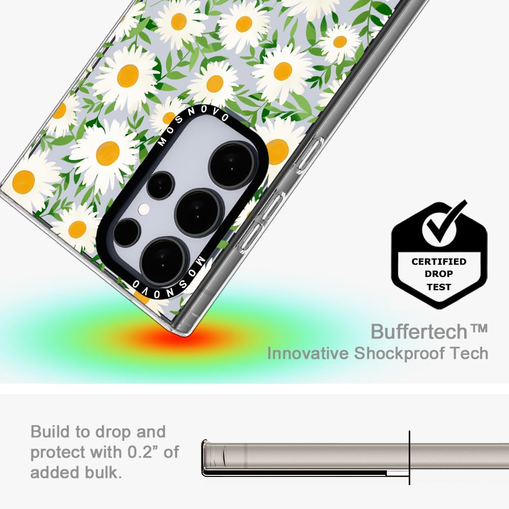 Foto 6 pulgar | Funda De Teléfono Mosnovo Para Samsung Galaxy S24 Ultra Daisies Design - Venta Internacional.