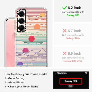 Foto 2 | Funda De Teléfono Mosnovo Para Samsung Galaxy S25 Con Buffertech - Venta Internacional.