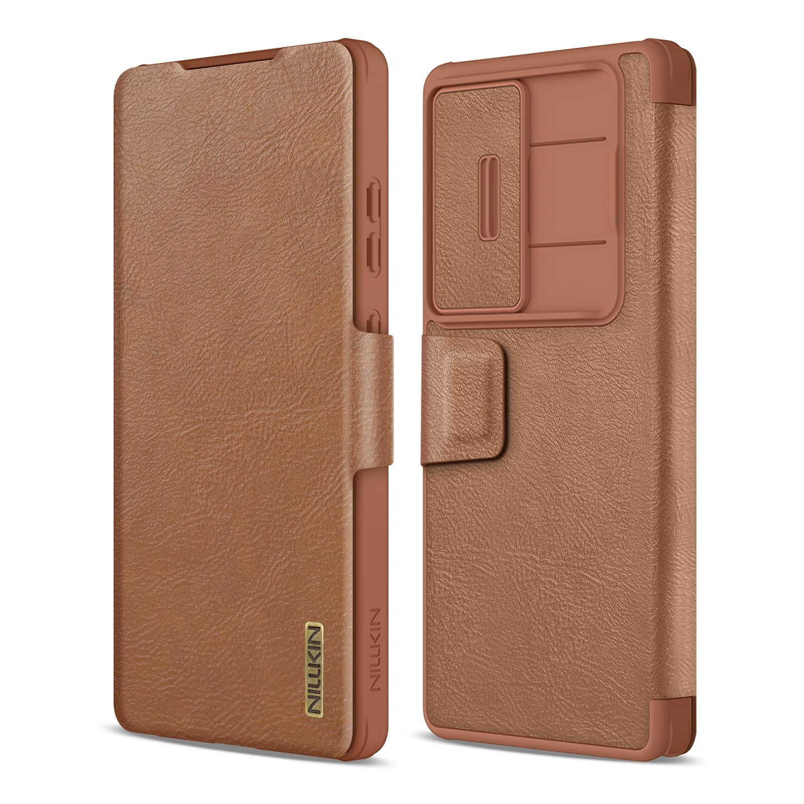 Foto 2 pulgar | Funda Tipo Cartera Nillkin Para Samsung Galaxy S25 Ultra Con Tarjetero - Venta Internacional.