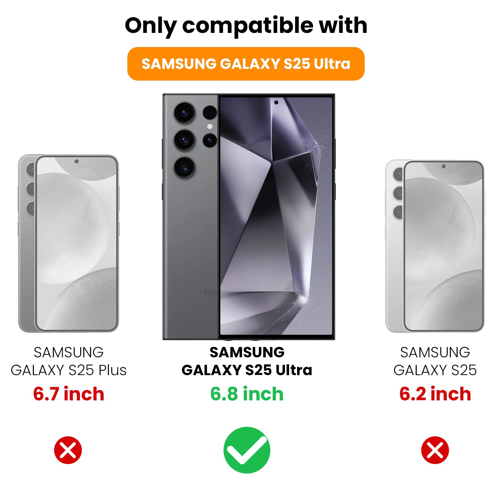 Foto 7 | Funda Tipo Cartera Nillkin Para Samsung Galaxy S25 Ultra Con Tarjetero - Venta Internacional.