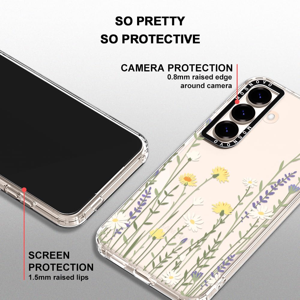 Foto 5 pulgar | Funda De Teléfono Mosnovo Para Samsung Galaxy S25 Plus Wild Meadow - Venta Internacional.