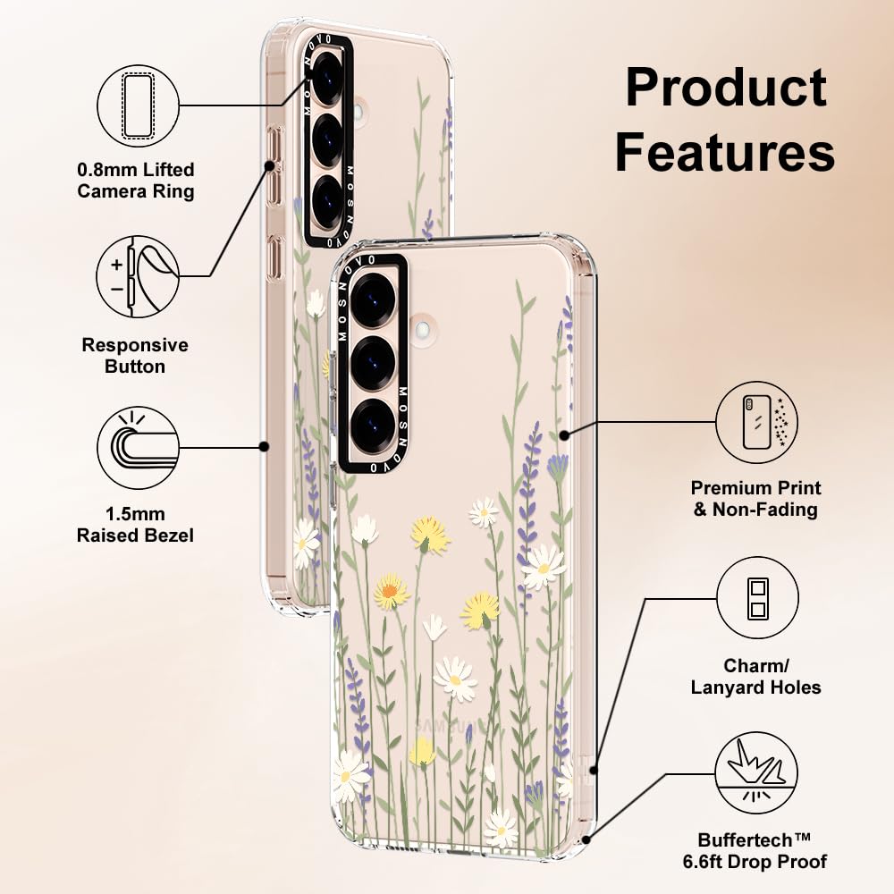 Foto 6 | Funda De Teléfono Mosnovo Para Samsung Galaxy S25 Plus Wild Meadow - Venta Internacional.