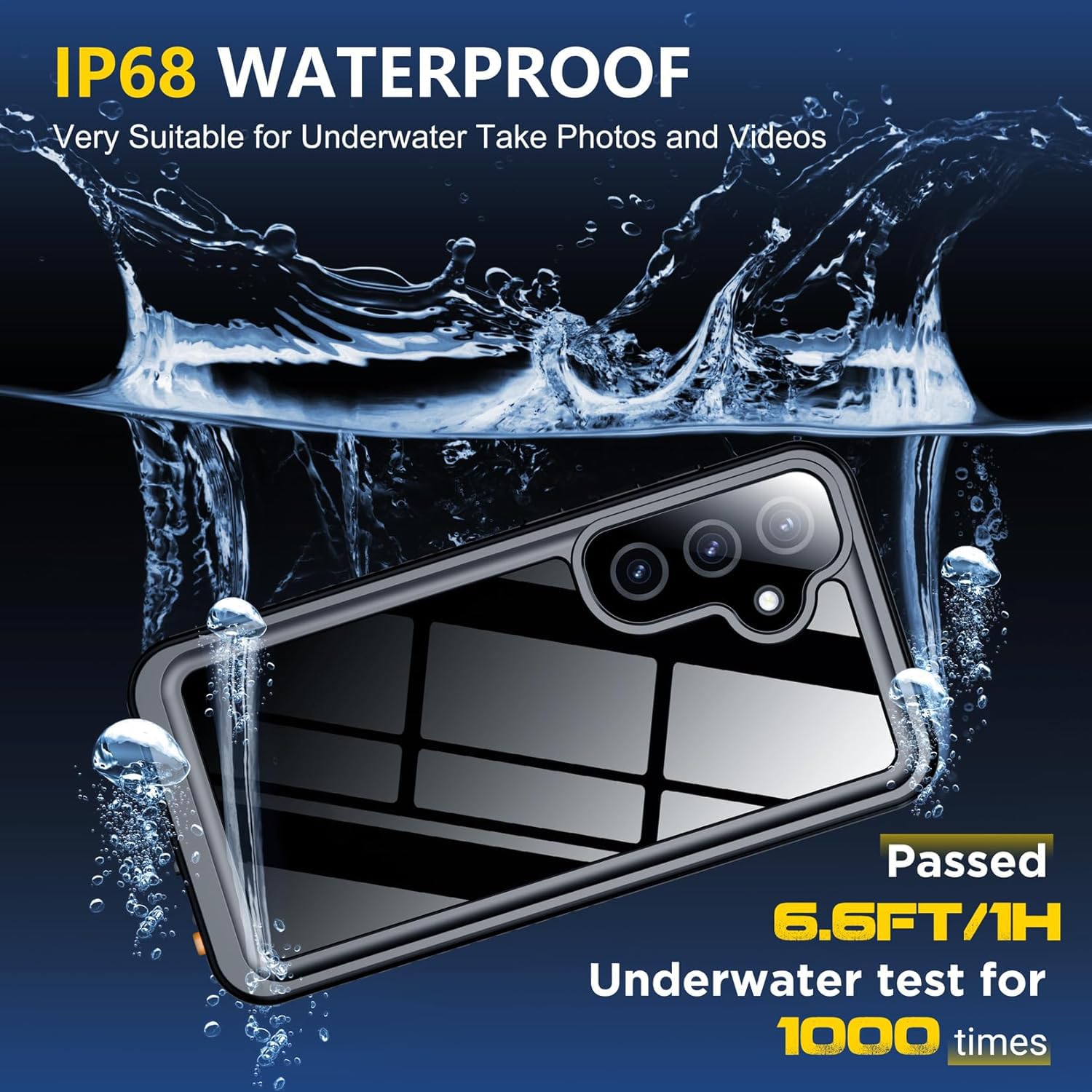 Foto 4 pulgar | Funda De Teléfono Spidercase Impermeable Para Samsung Galaxy S25 Plus - Venta Internacional.