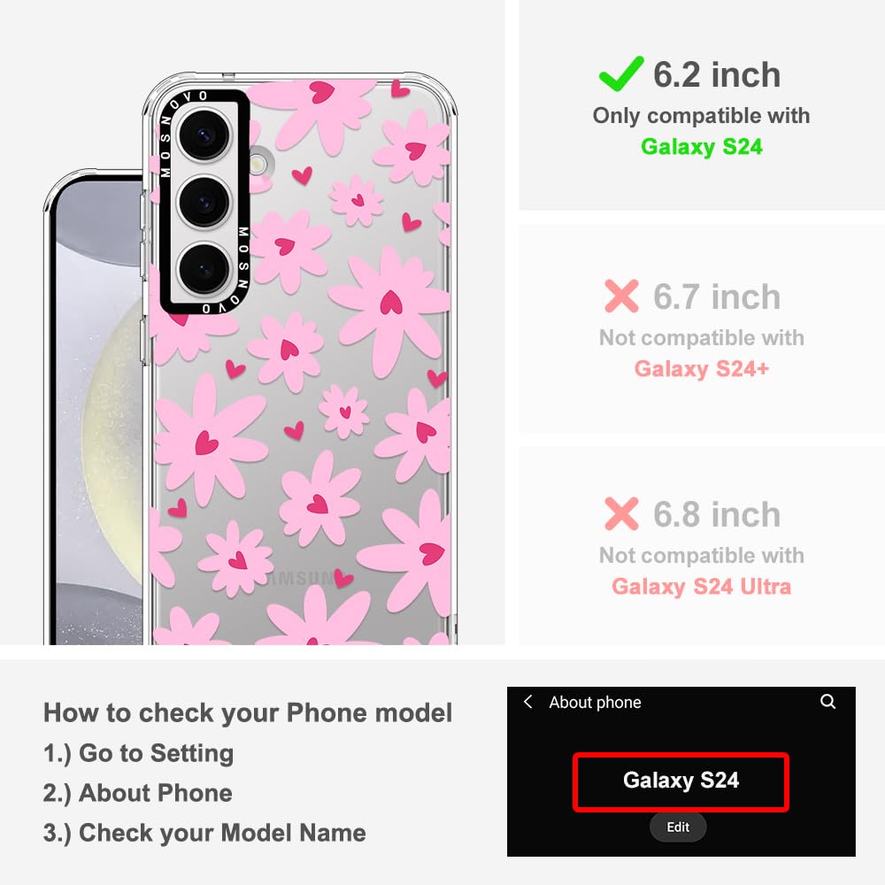 Foto 2 | Funda De Teléfono Mosnovo Para Samsung Galaxy S24 Buffertech 2m Drop - Venta Internacional.