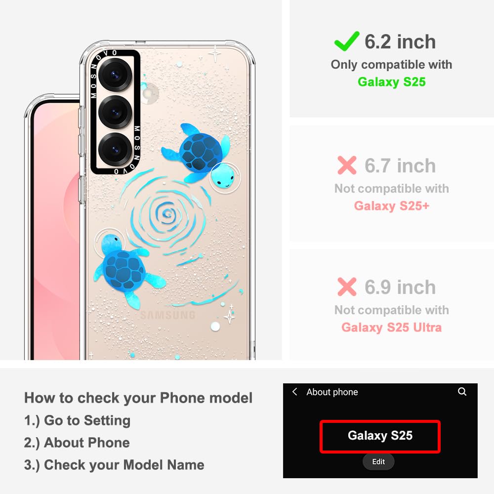 Foto 3 pulgar | Funda De Teléfono Mosnovo Para Samsung Galaxy S25 Con Protección Contra Caídas - Venta Internacional.
